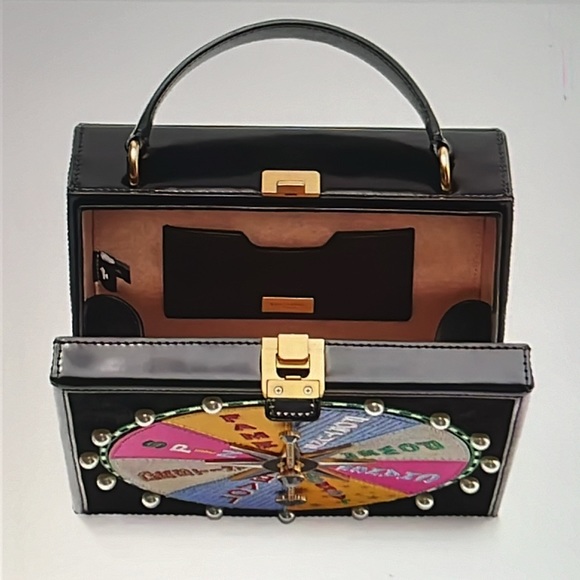 🎲  KATE SPADE FORTUNE FAVORS EMBELLISHED 3D TOP-HANDLE CROSSBODY 🎲 NWT 🎲 - Picture 5 of 16